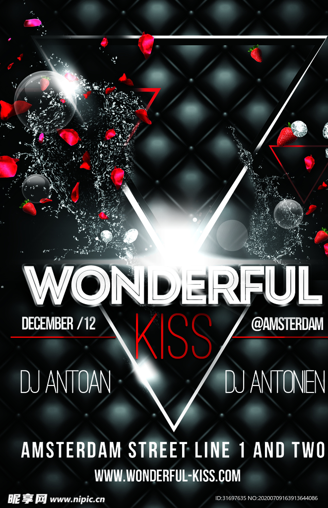 国外潮流促销时尚海报