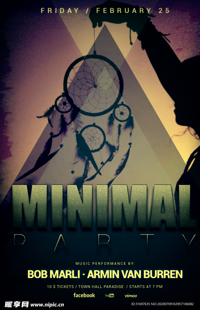 国外潮流促销时尚海报