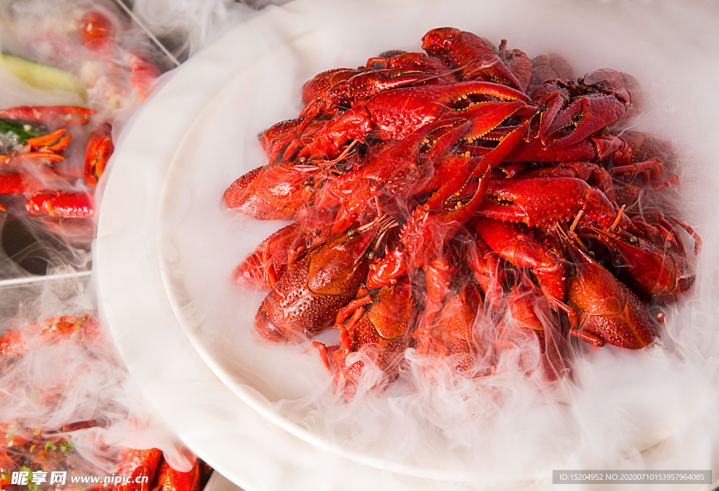 冰镇大只小龙虾