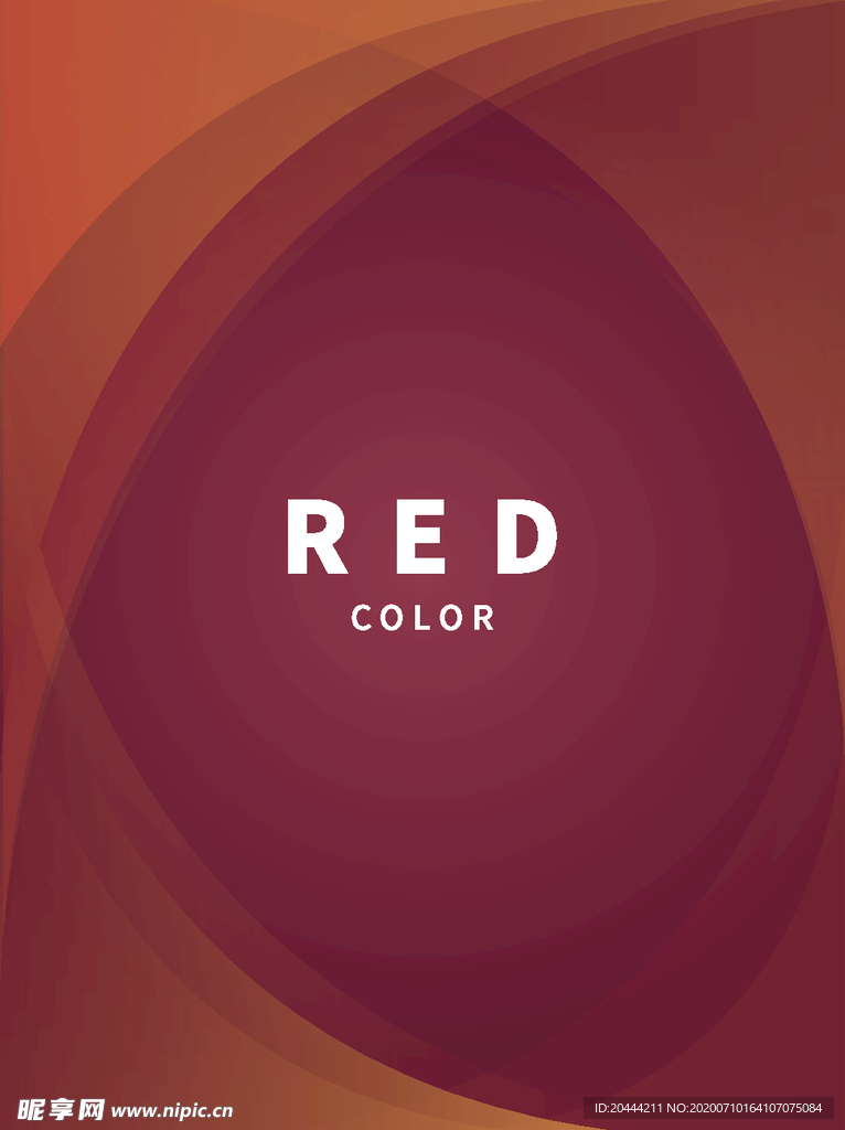 橘红色商务风背景