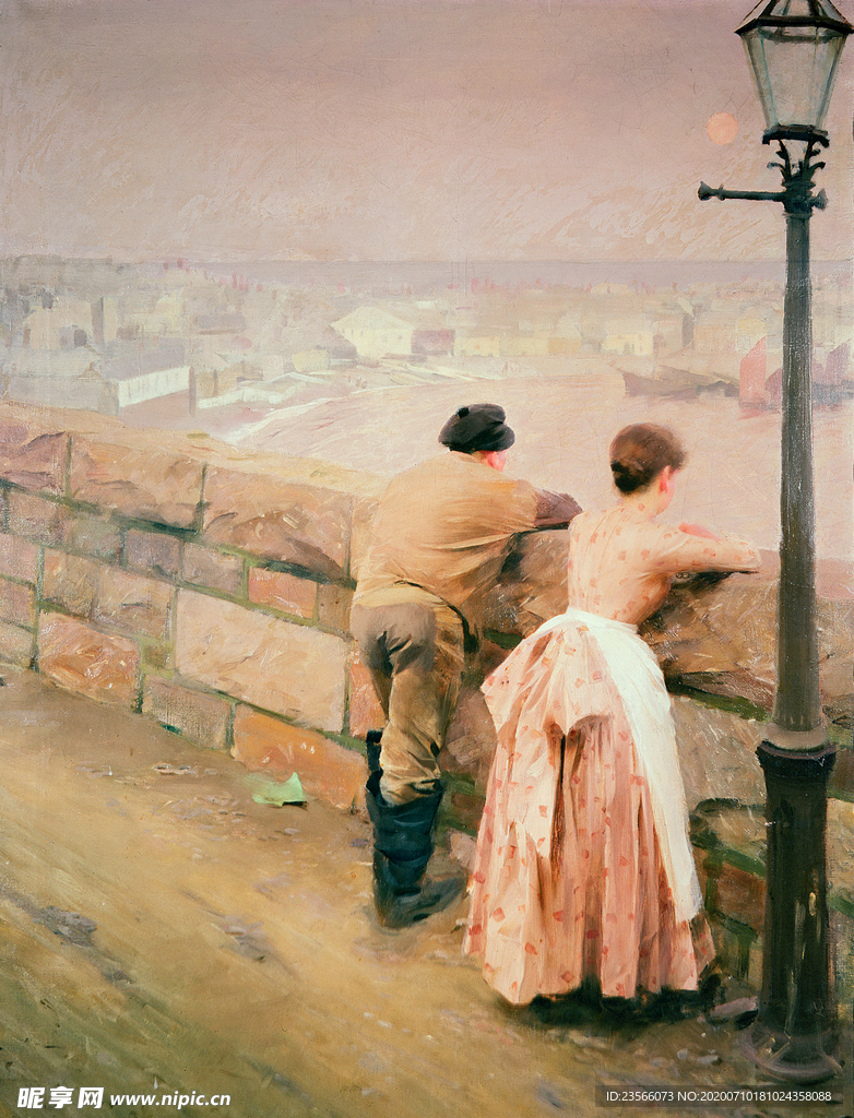 人物形象装饰油画