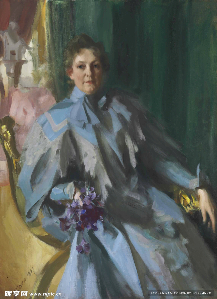 人物形象装饰油画