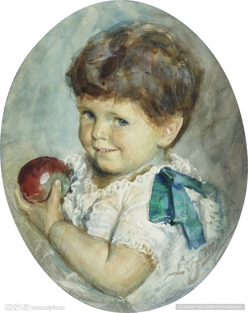 人物形象装饰油画