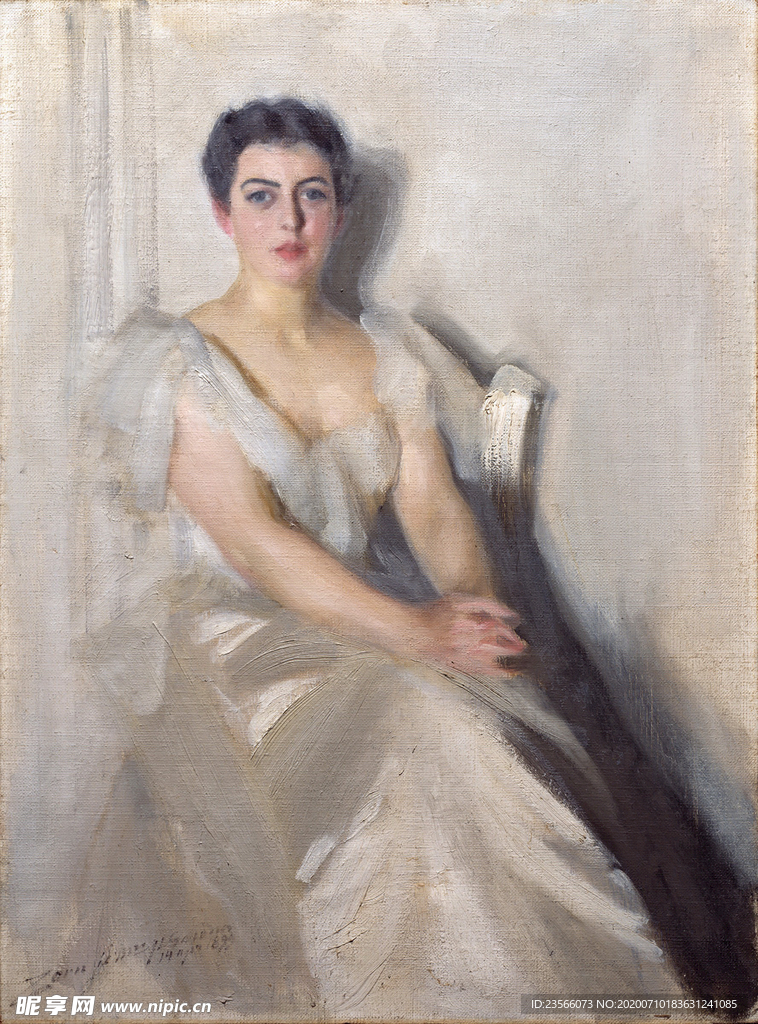 人物形象装饰油画