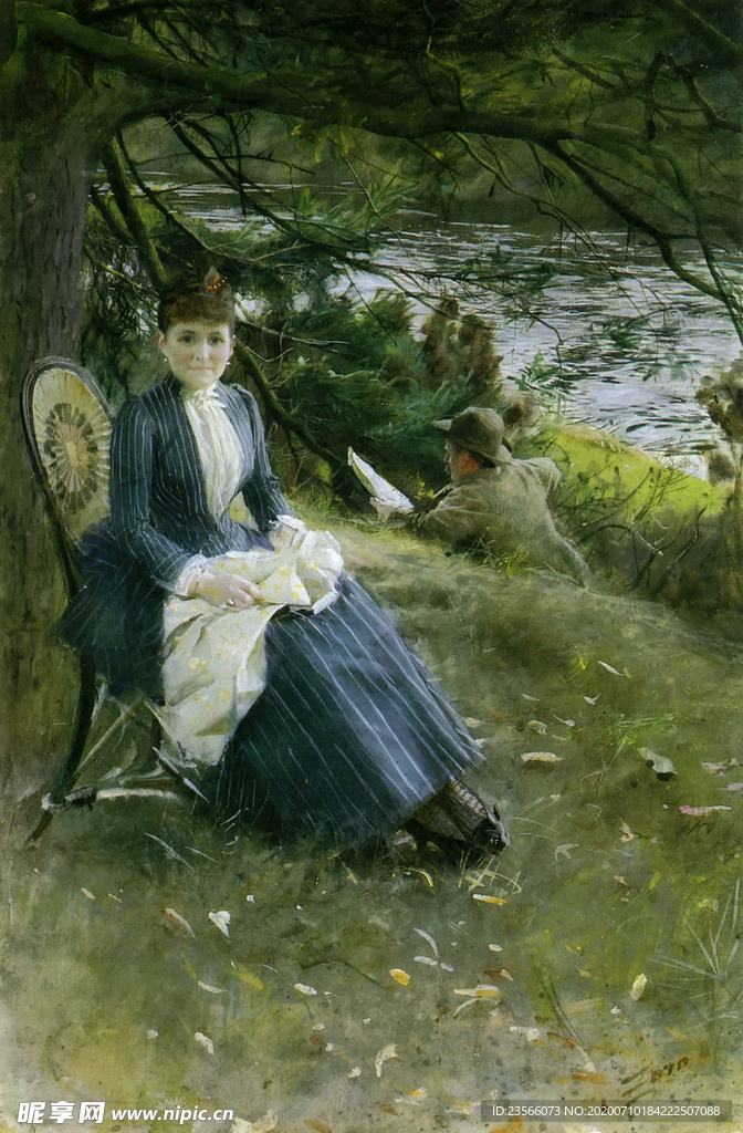 人物形象装饰油画