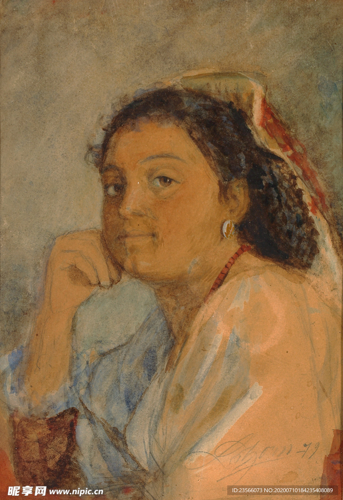 人物形象装饰油画