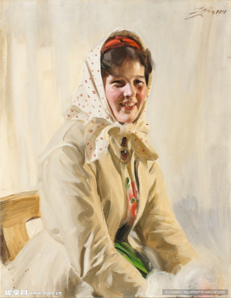 人物形象装饰油画