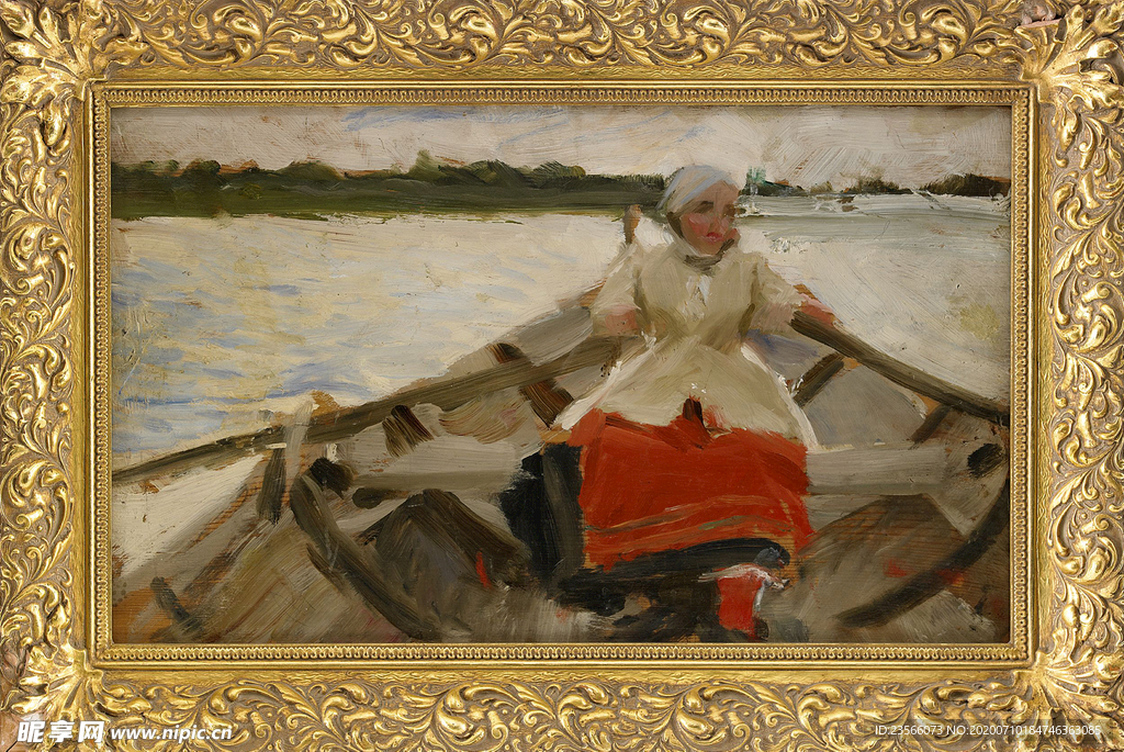 人物形象装饰油画