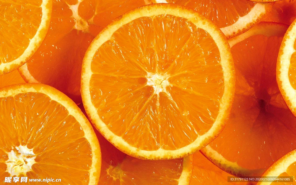 橙子切面 橙子
