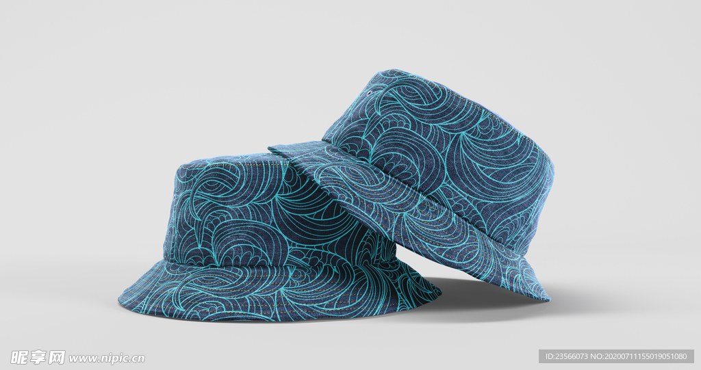 渔夫帽展示效果图样机