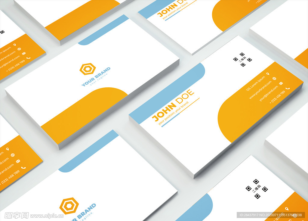 矢量名片模板