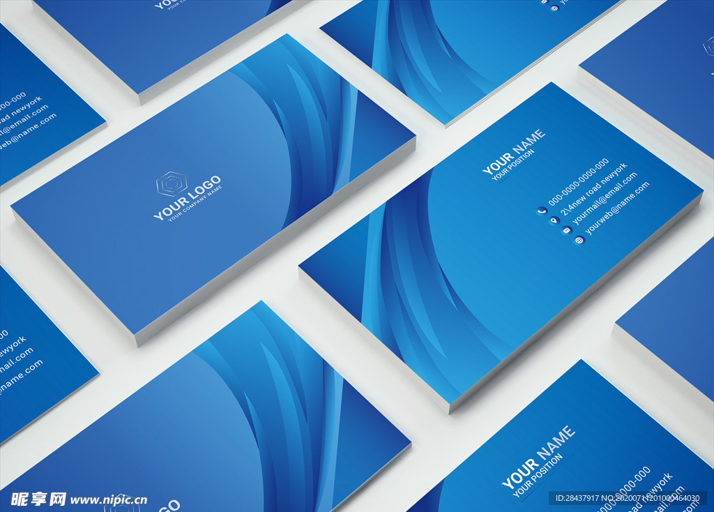 矢量名片模板
