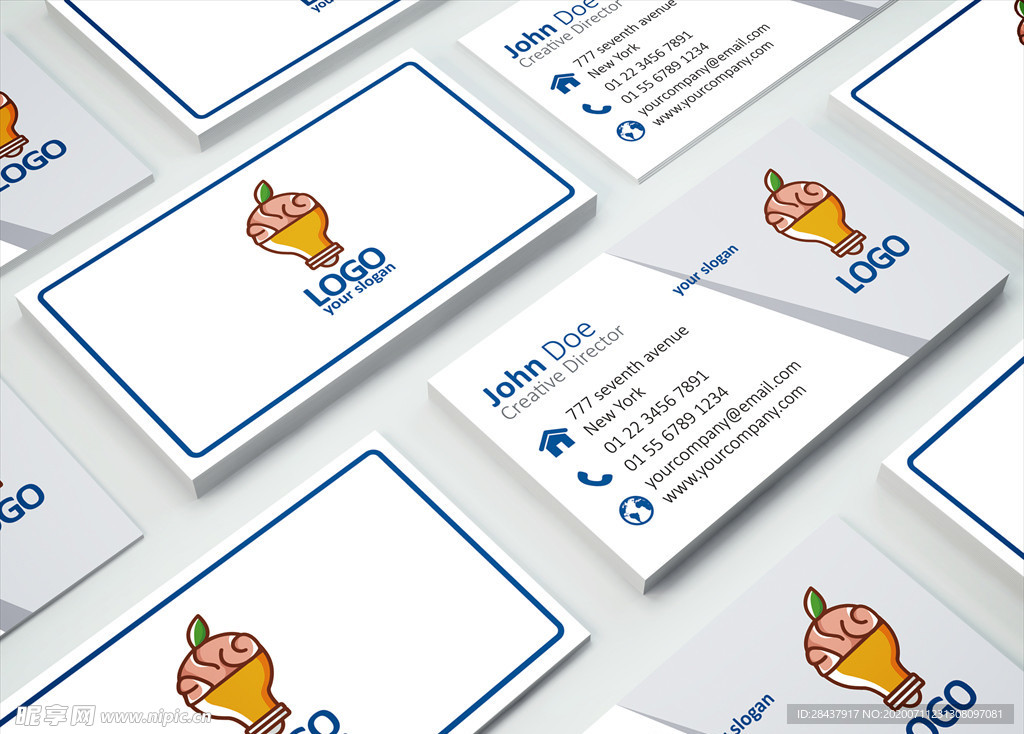 矢量名片模板