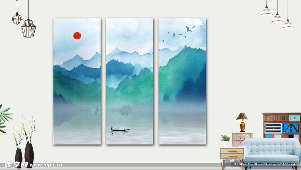 山水画