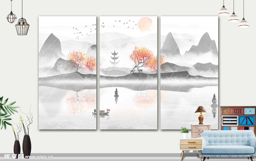 山水画