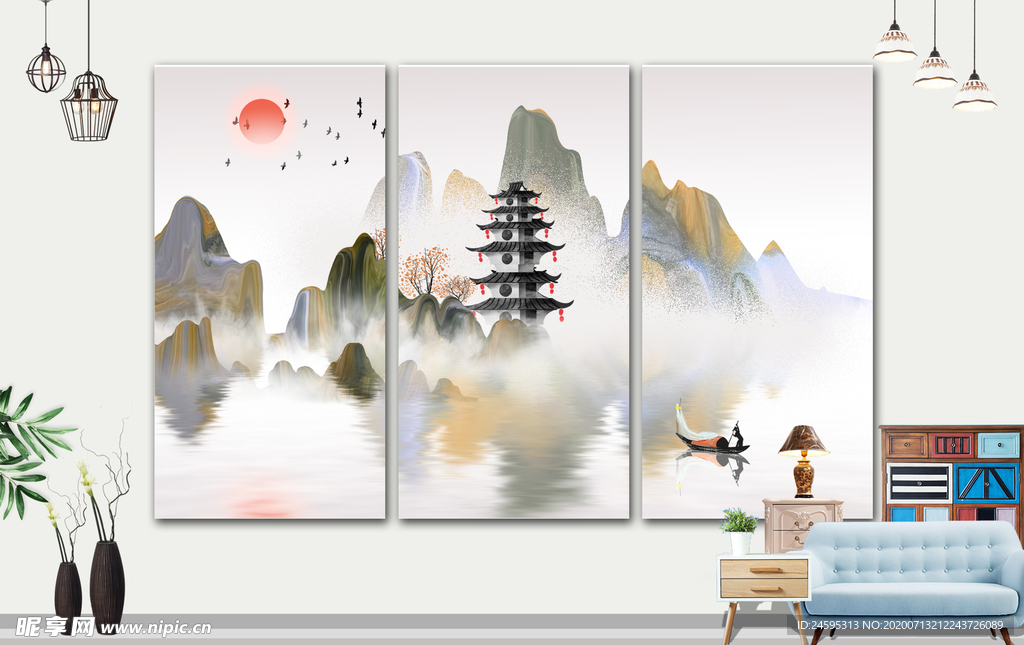 山水画
