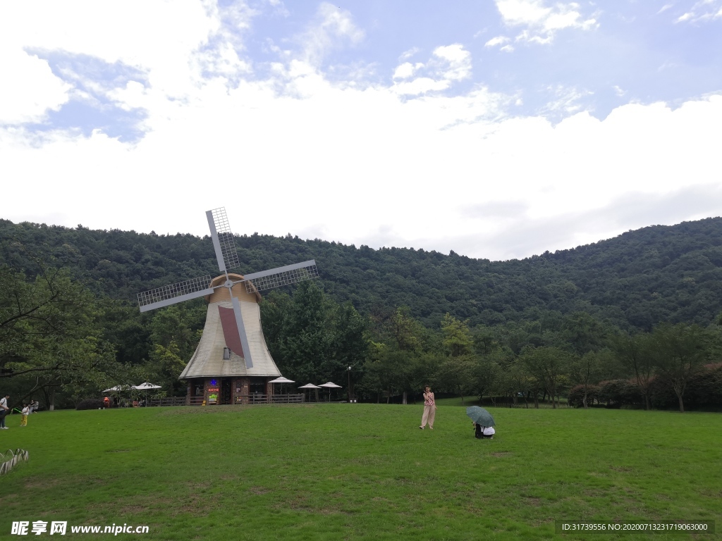 杭州太子湾公园望山坪风景