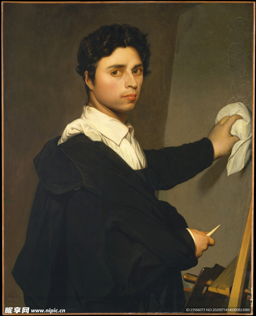 古典人物形象油画