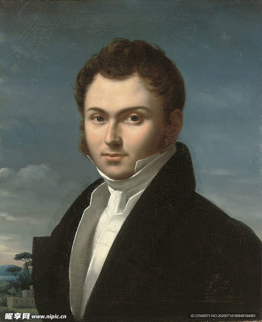 古典人物形象油画