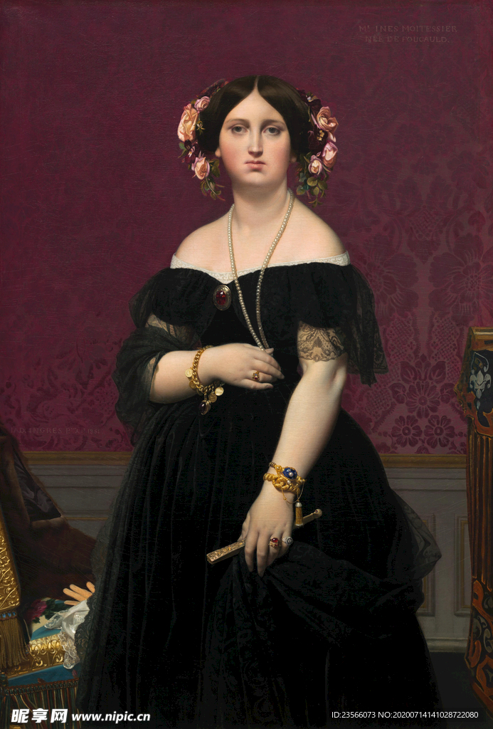 古典人物形象油画