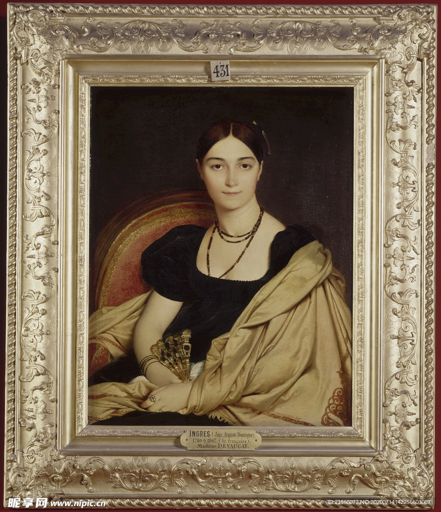 古典人物形象油画