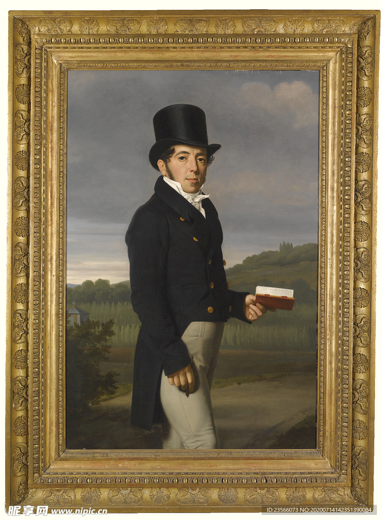 古典人物形象油画