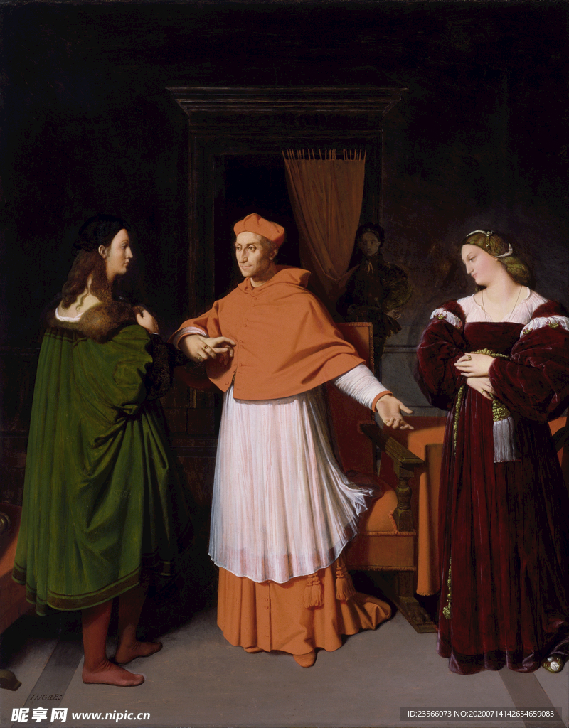 古典人物形象油画