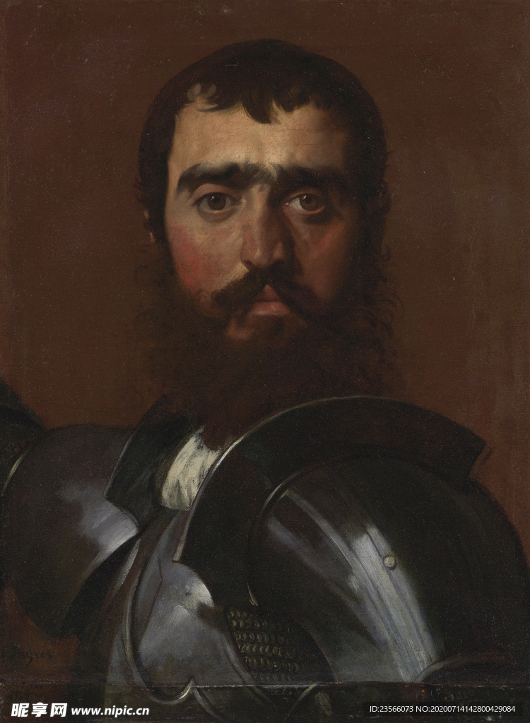 古典人物形象油画