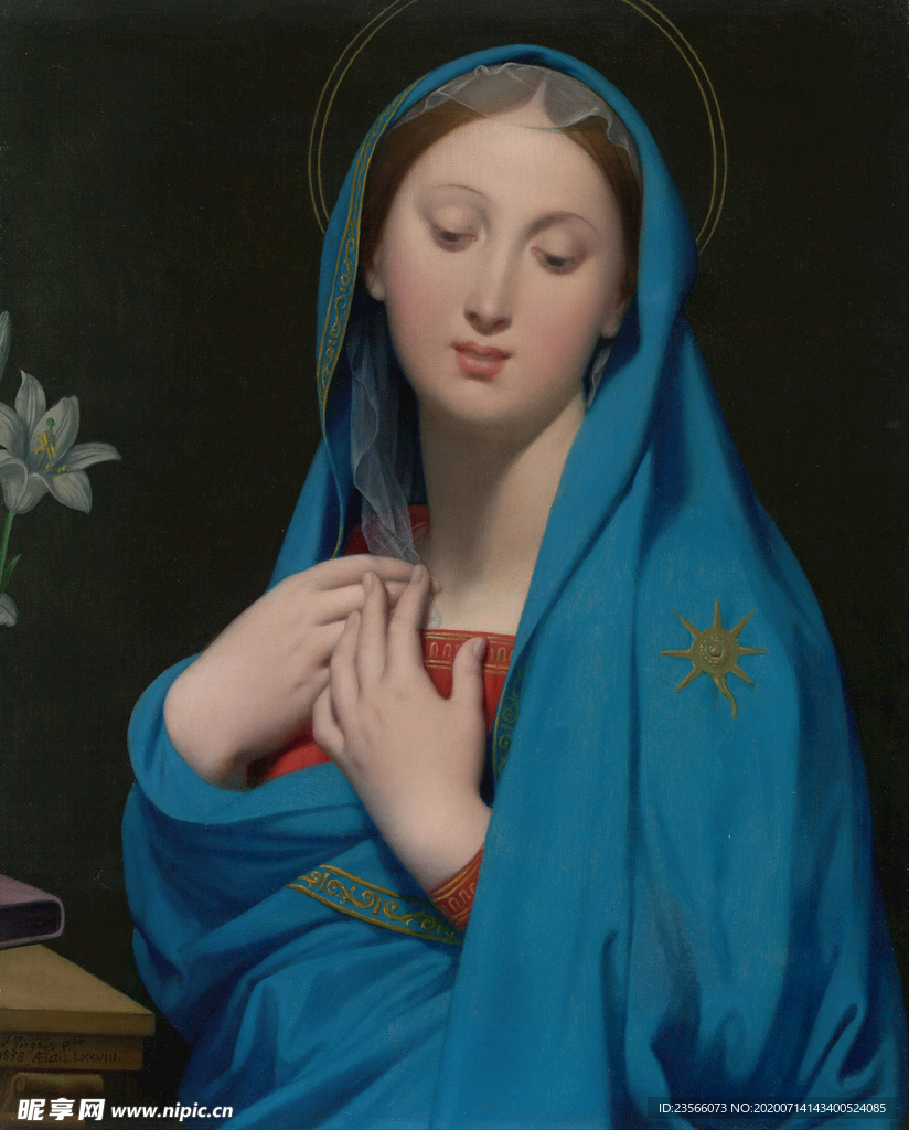 古典人物形象油画