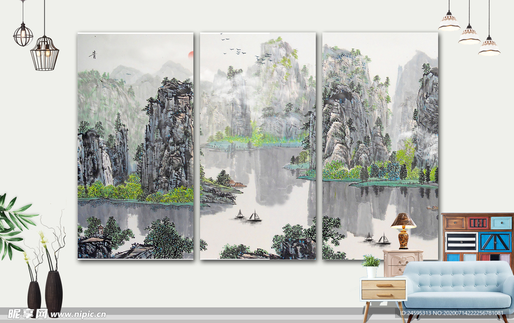 山水画
