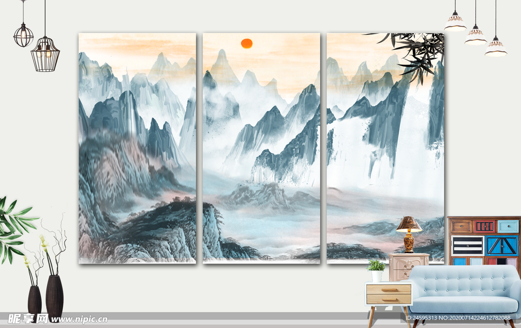 山水画