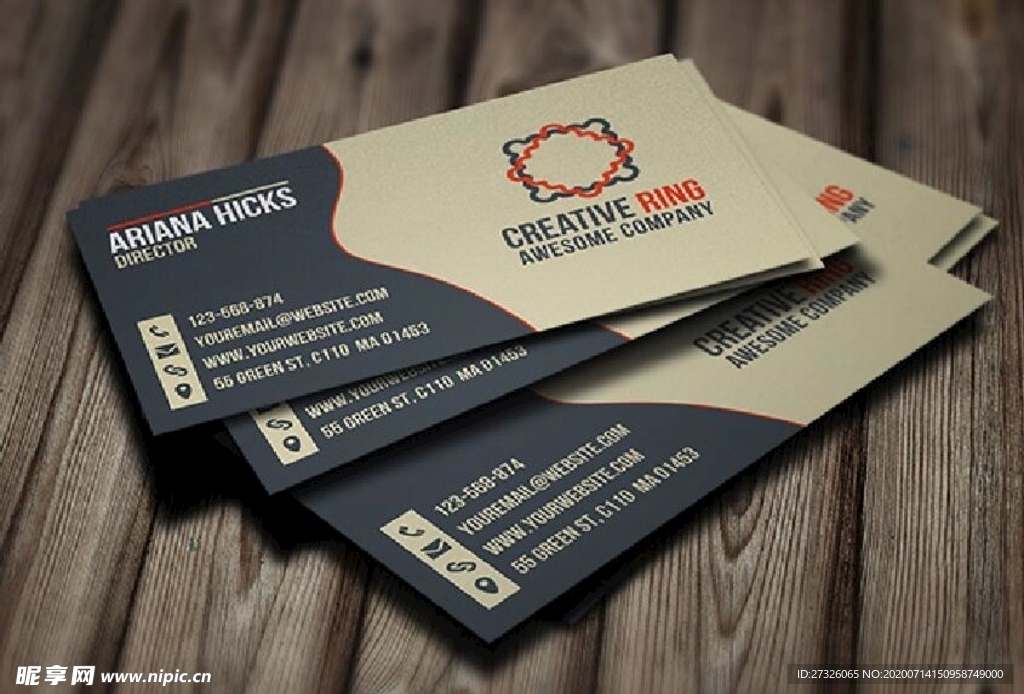 名片 名片模版 PS 名片版式