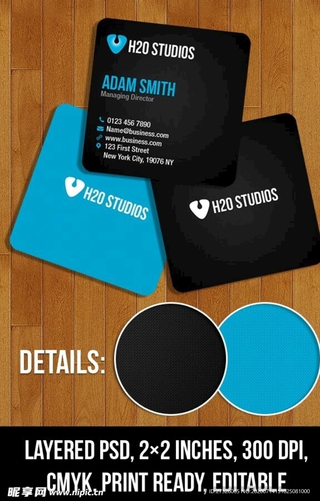 名片 名片模版 PS 名片版式