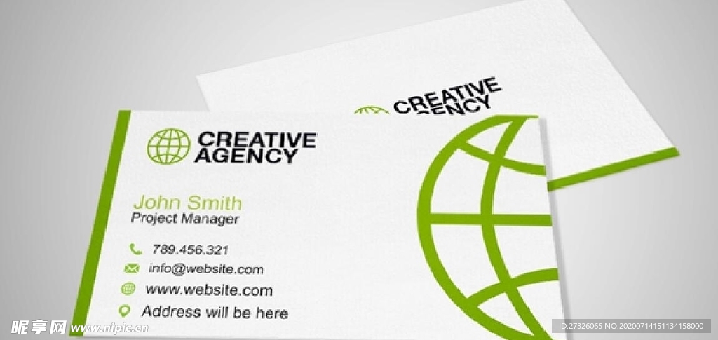 名片 名片模版 PS 名片版式