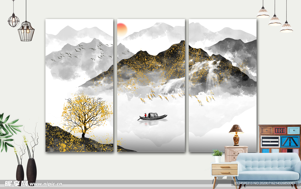 山水画