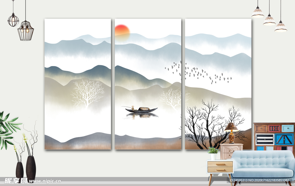 山水画