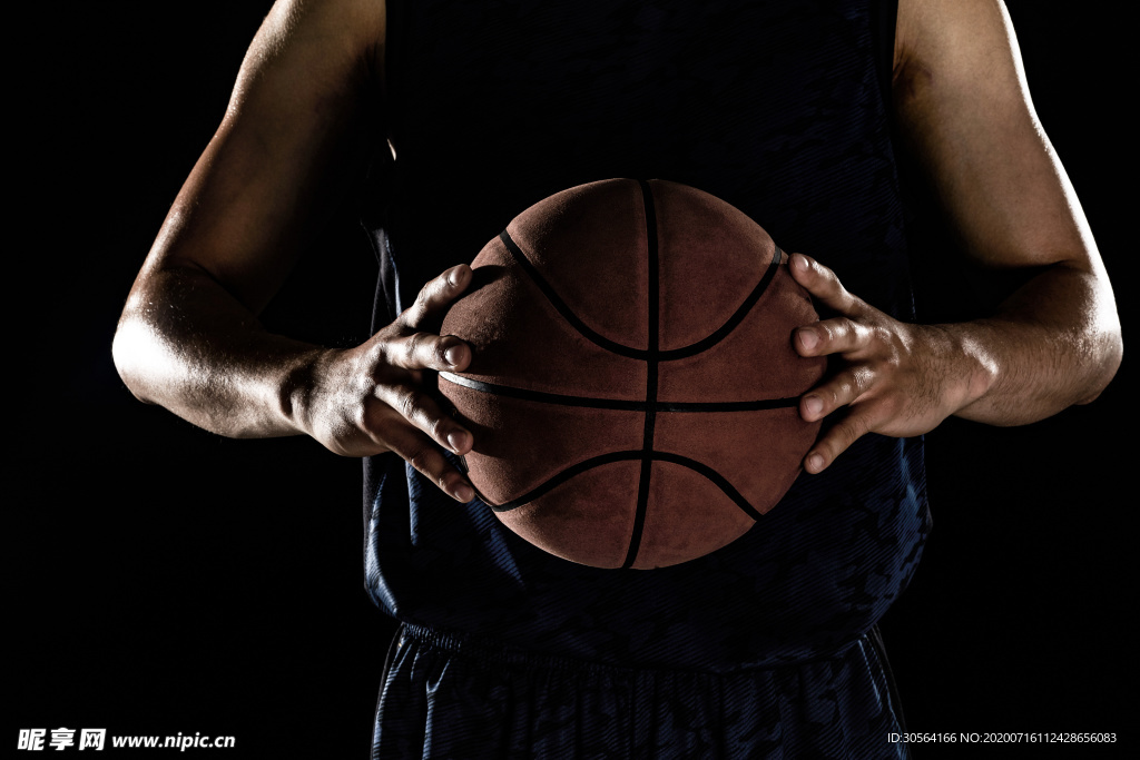 篮球男性人物运动背景素材
