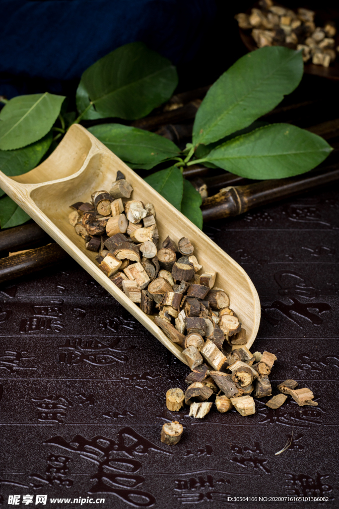 药材中药复古养生背景素材