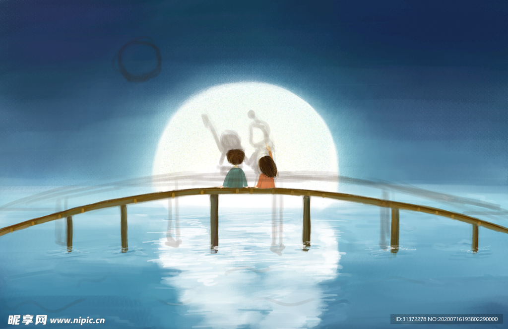 卡通情侣头像图片