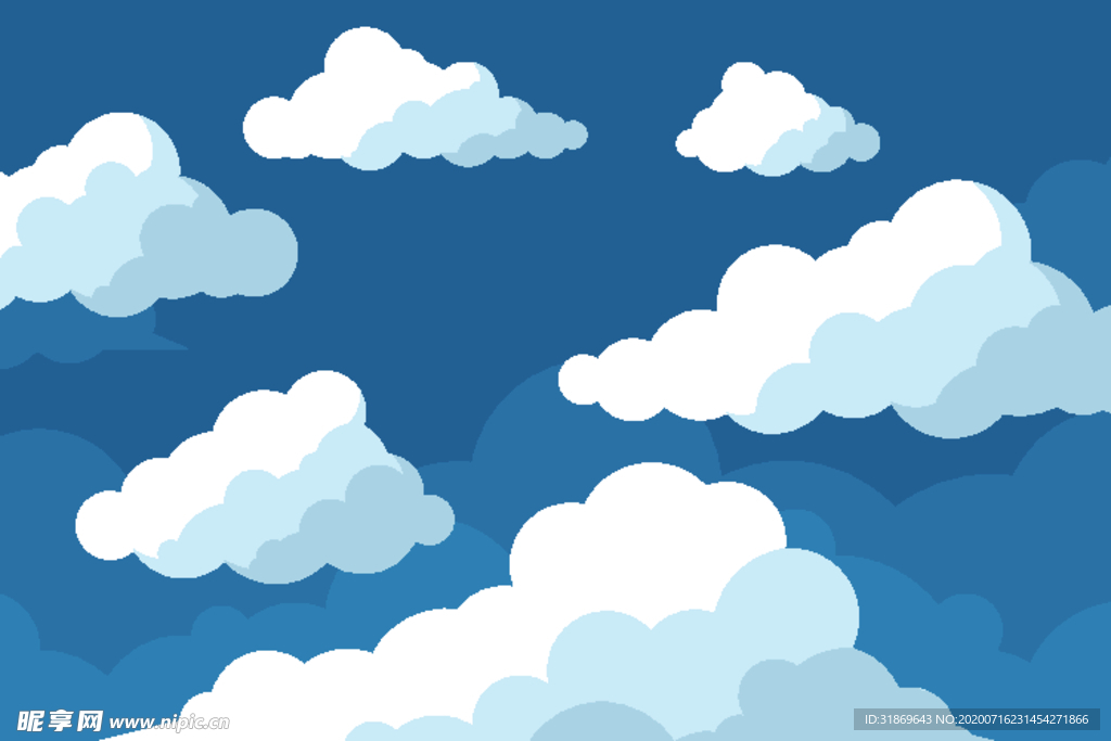 矢量云素材图片