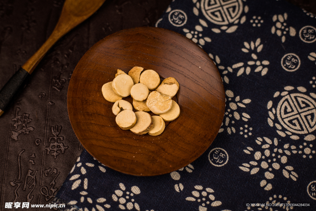 中药药材养生保健传统素材