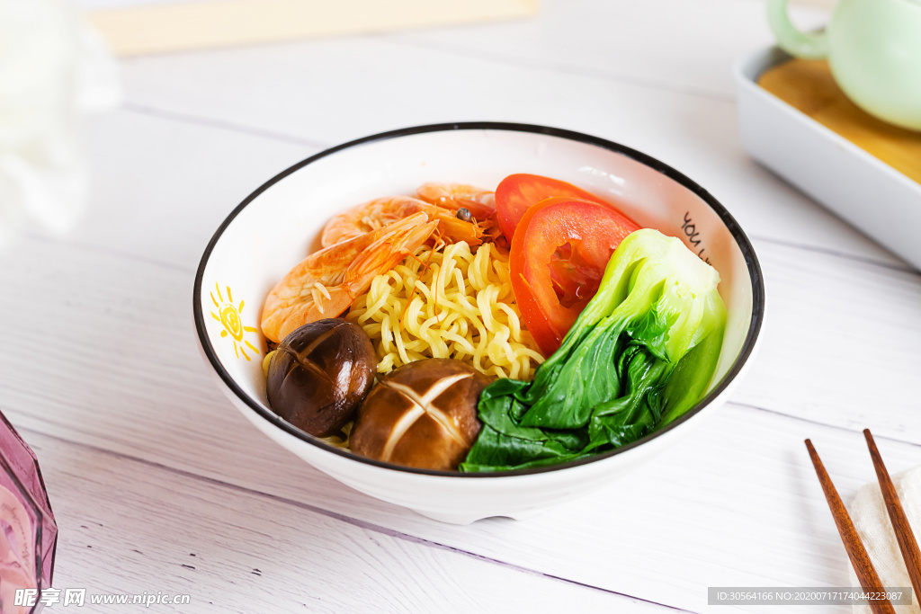 鸡蛋面美食食材餐饮背景素材