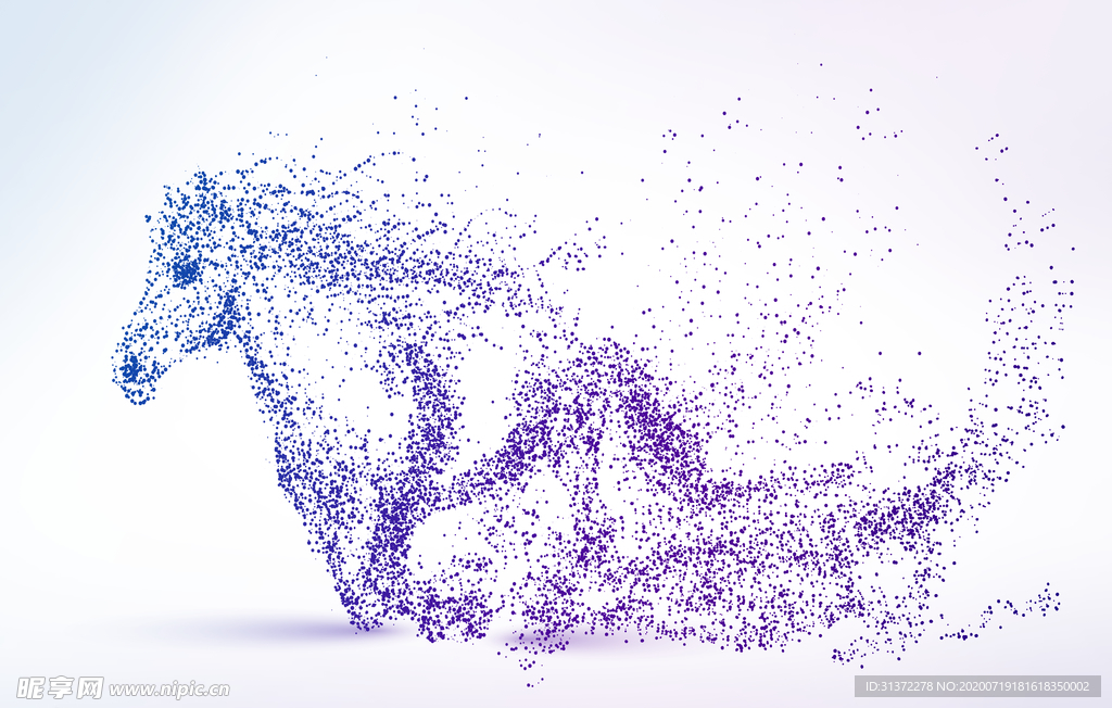 炫酷流沙光效图片