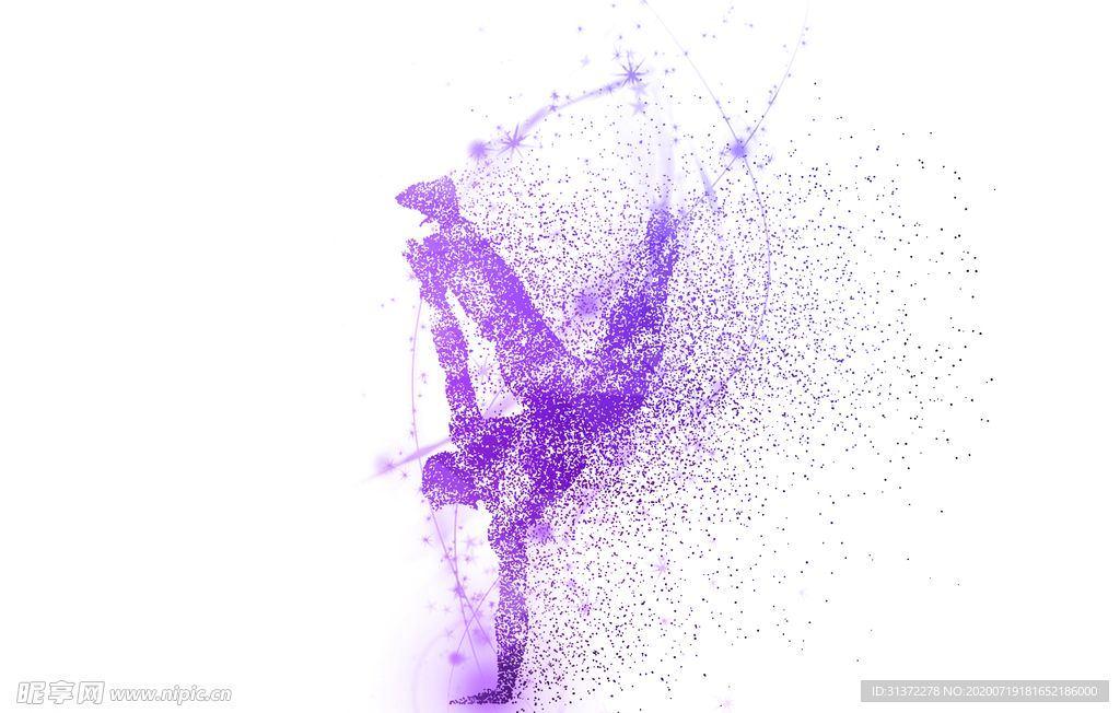 炫酷流沙光效图片