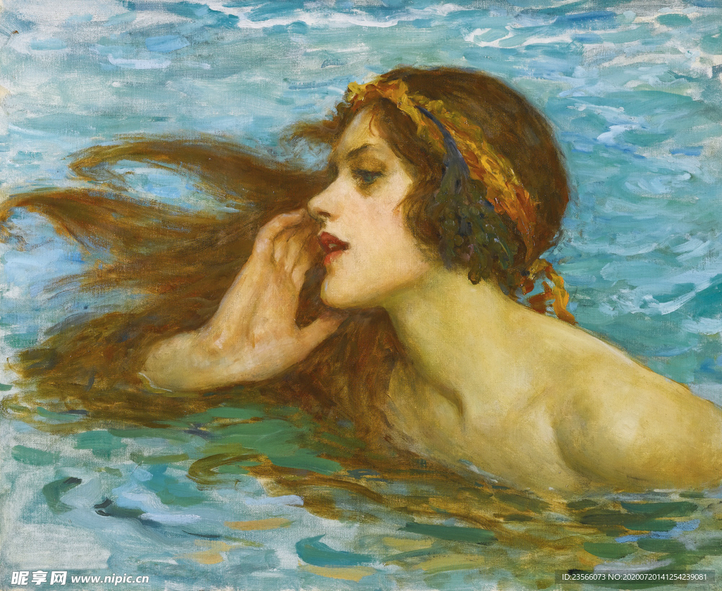 欧式古典人物生活油画