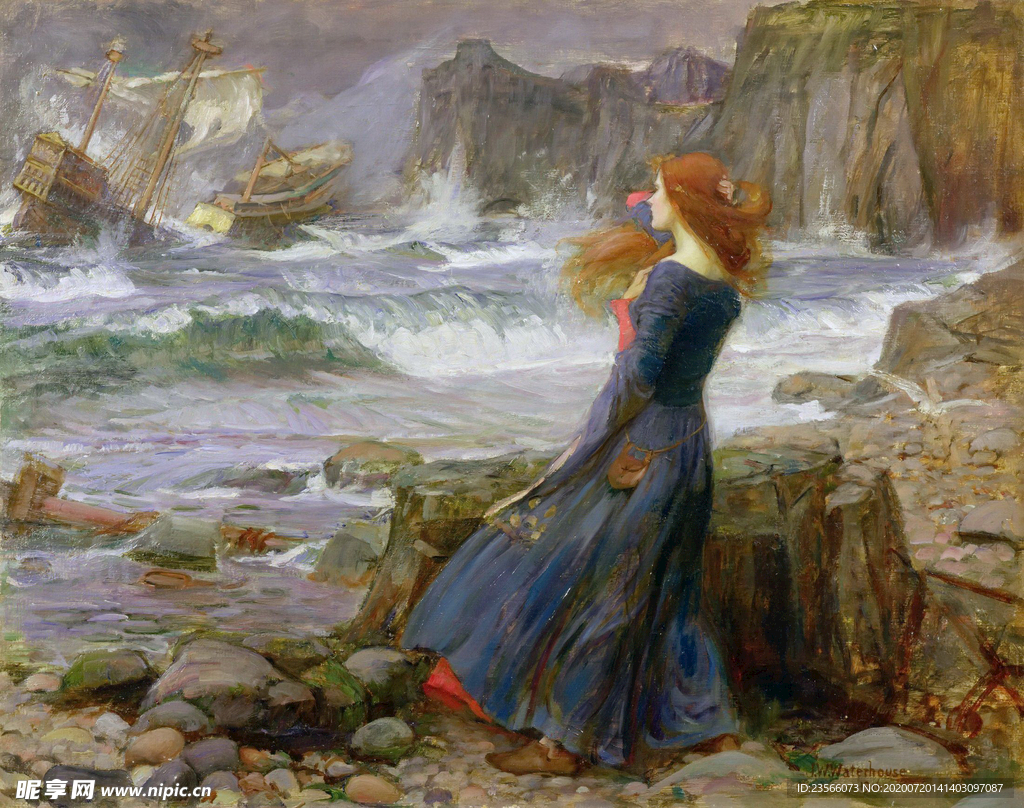 欧式古典人物生活油画