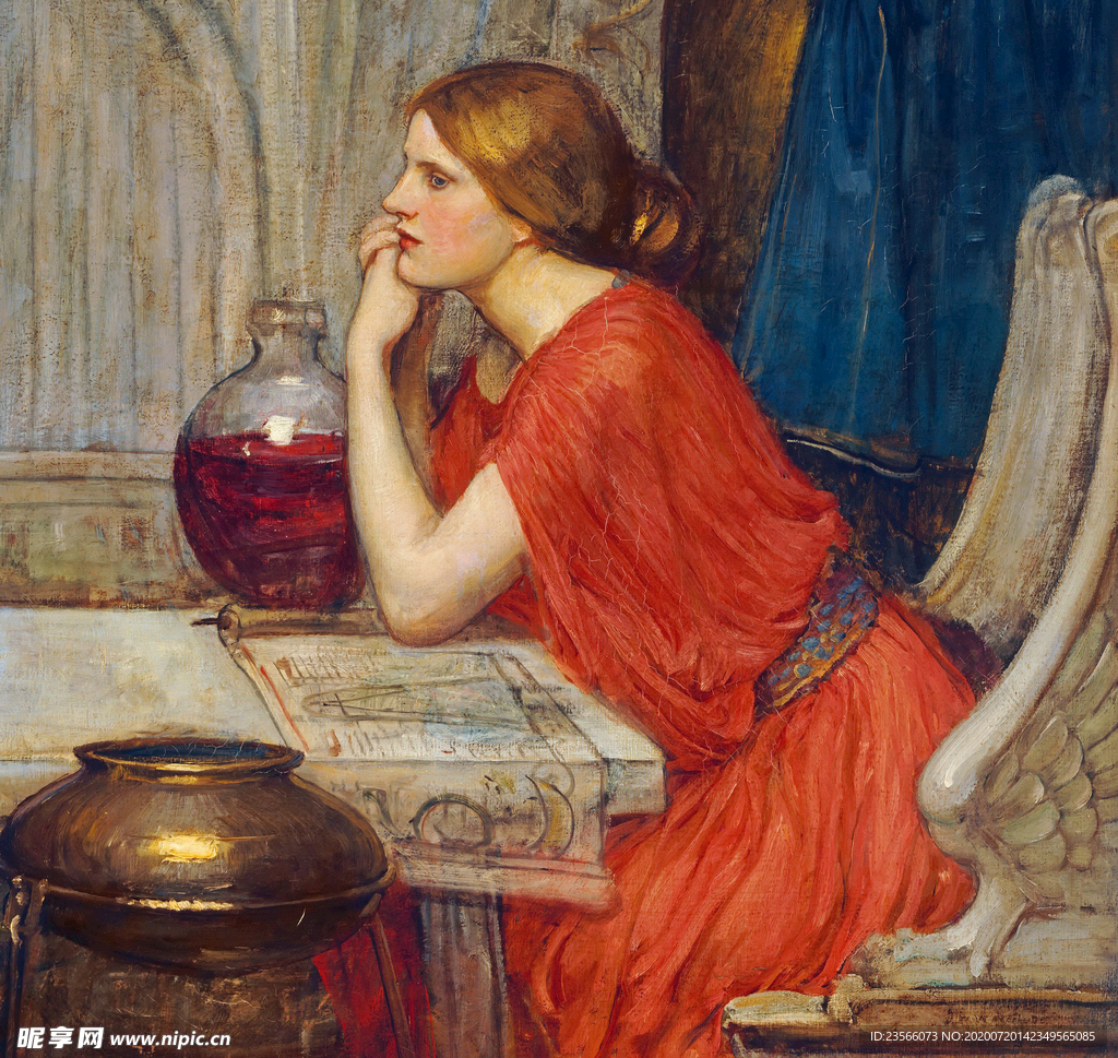 欧式古典人物生活油画