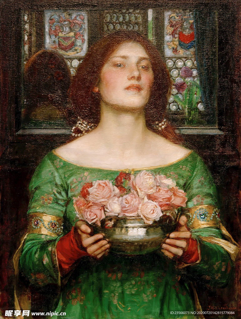 欧式古典人物生活油画