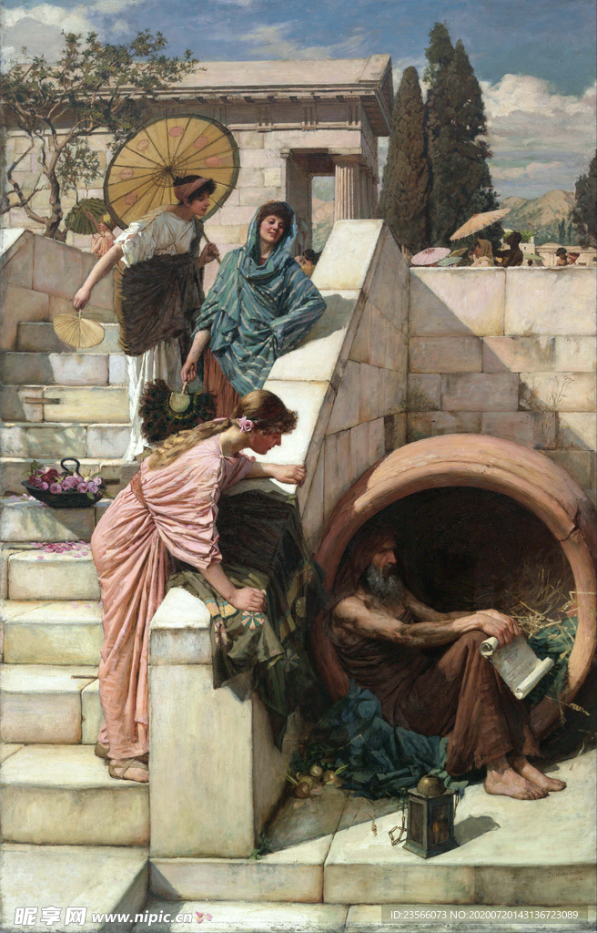 欧式古典人物生活油画