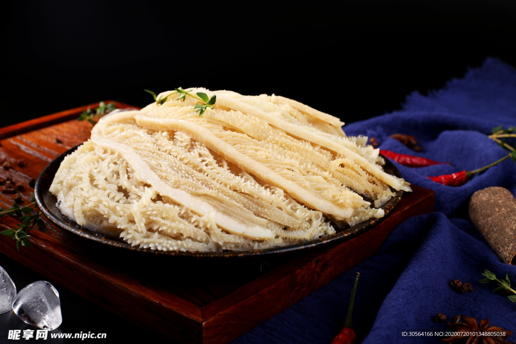 毛肚火锅食物食材背景素材